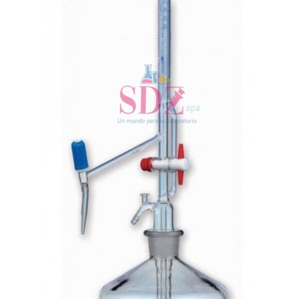 Bureta automatica transparente 1 Bureta Automática Transpartente 10Ml