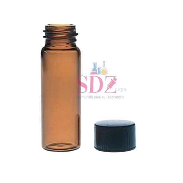 KIT VIAL AMBAR 20ML CON TAPA ROSCA Kit Botella Ambar 30Ml C/Tapa Rosca