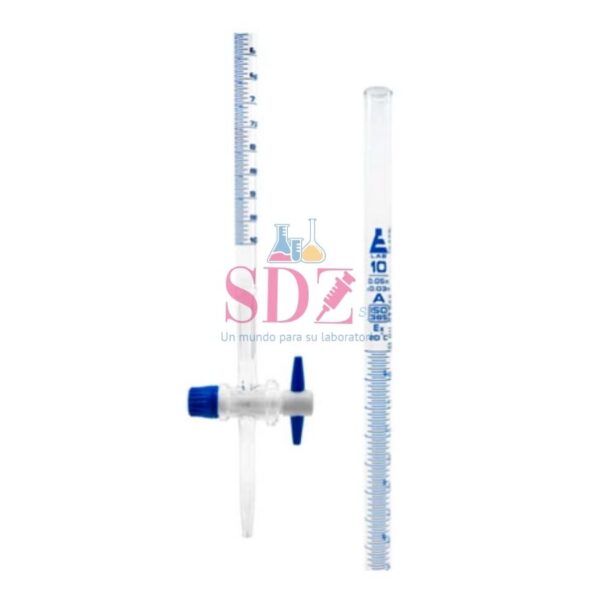 Bureta Recta 50Ml, Clase A