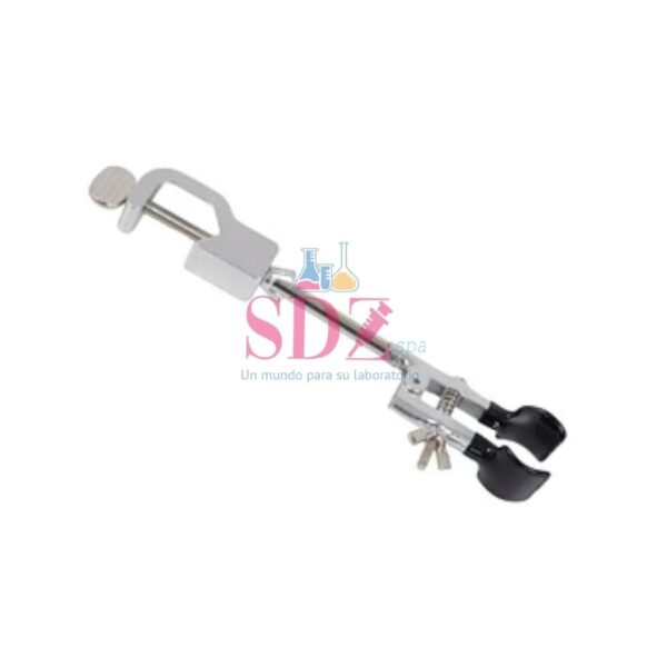 Pinza para matraz c/nuez